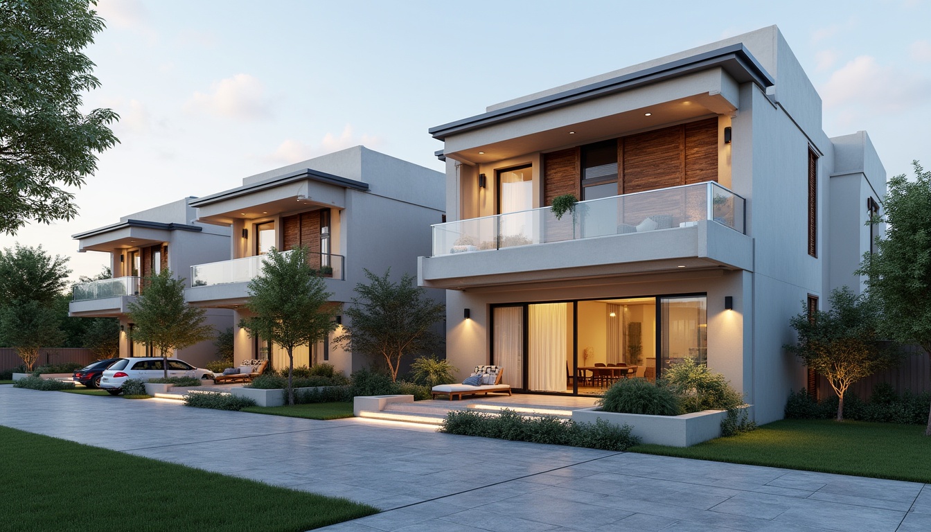 O imagine a mai multor blocuri rezidențiale moderne în București, ilustrând diversitatea de proiecte rezidențiale